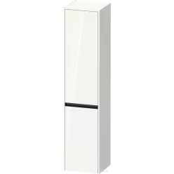   Duravit KETHO.2 176x40x36 cm-es, fali, 2 ajtós magas szekrény, balos, fényes fehér K21329L22220000