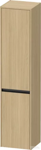 Duravit KETHO.2 176x40x36 cm-es, fali, 2 ajtós magas szekrény, balos, natúr tölgy K21329L30300000