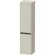 Duravit KETHO.2 176x40x36 cm-es, fali, 2 ajtós magas szekrény, balos, matt taupe K21329L91910000