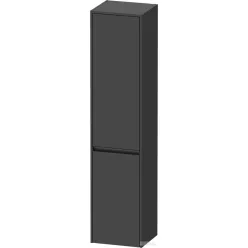   Duravit KETHO.2 176x40x36 cm-es, fali, 2 ajtós magas szekrény, jobbos, matt grafit K21329R49490000