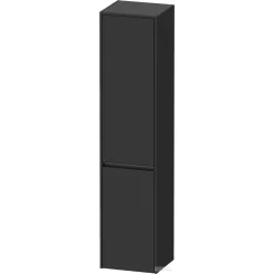   Duravit KETHO.2 176x40x36 cm-es, fali, 2 ajtós magas szekrény, jobbos, szupermatt grafit K21329R80800000
