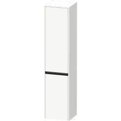   Duravit KETHO.2 176x40x36 cm-es, fali, 2 ajtós magas szekrény, jobbos, szupermatt fehér K21329R84840000