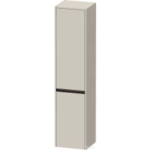   Duravit KETHO.2 176x40x36 cm-es, fali, 2 ajtós magas szekrény, jobbos, matt taupe K21329R91910000