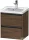 Duravit KETHO.2 48,4x37,5 cm-es, 2 fiókos függesztett szekrény, 074250XXX mosdóhoz, matt sötét dió K25280021210000