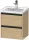 Duravit KETHO.2 48,4x37,5 cm-es, 2 fiókos függesztett szekrény, 074250XXX mosdóhoz, natúr tölgy K25280030300000