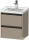 Duravit KETHO.2 48,4x37,5 cm-es, 2 fiókos függesztett szekrény, 074250XXX mosdóhoz, matt len K25280075750000