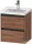 Duravit KETHO.2 48,4x37,5 cm-es, 2 fiókos függesztett szekrény, 074250XXX mosdóhoz, matt dió K25280079790000