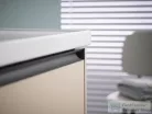 Duravit KETHO.2 48,4x37,5 cm-es, 2 fiókos függesztett szekrény, 074250XXX mosdóhoz, matt taupe K25280091910000