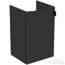   Ideal Standard I.Life S 35x30,6 cm-es 1 ajtós álló szekrény mosdó nélkül,balos,Silk black K8717ZT