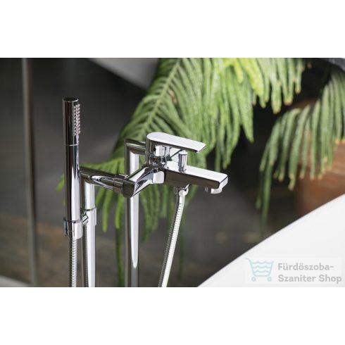 Sapho KAI fali kádtöltő csaptelep, zuhanyszett nélkül, króm KA10