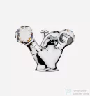 Webert Karenina bidet csaptelep kristály fogantyúkkal króm színben KA710101.015