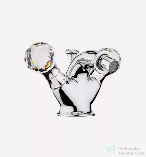 Webert Karenina bidet csaptelep kristály fogantyúkkal króm színben KA710101.015