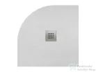Radaway Kios A 80x80 íves műmárvány zuhanytálca, fehér KA8080-53