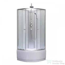   Leziter Karolino 80 white mélytálcás zuhanykabin KAROLINO80W