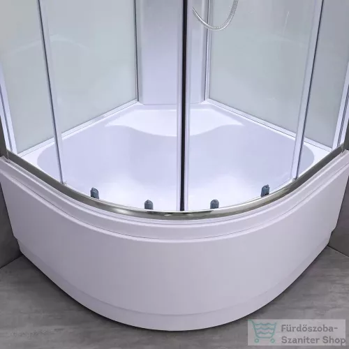 Leziter Karolino 80 white mélytálcás zuhanykabin KAROLINO80W
