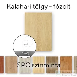   Leziter Kalahari tölgy Vinyl SPC fózolt padló minta/db KAT-F-MINT
