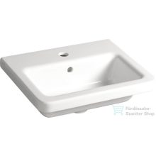   Sapho CITY szögletes mosdó kerekített sarokkal 60x45 cm. KE060