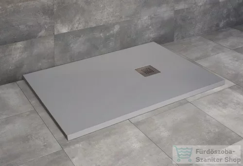 Radaway Kios F 100x80 műmárvány zuhanytálca szürke KF1080-52
