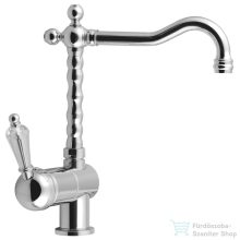   Sapho KIRKÉ CRYSTAL mosogató-csaptelep, króm 190/205/285mm, króm (KI14KC)