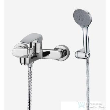   Webert KIMONO fali kádcsaptelep, zuhanyszettel, króm KI850101.015