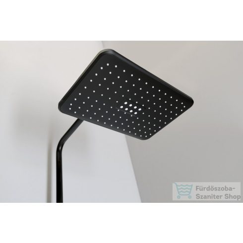 Sapho teleszkópos zuhanyoszlop, termosztátos csapteleppel, zuhanyszettel, fekete (KJ639)