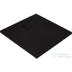   Deante CORREO 90x90 cm-es szögletes zuhanytálca, fekete KQR_N41B