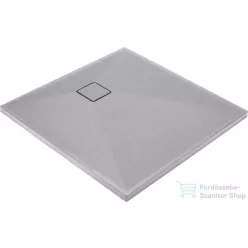  Deante CORREO 90x90 cm-es szögletes zuhanytálca, metal szürke KQR_S41B