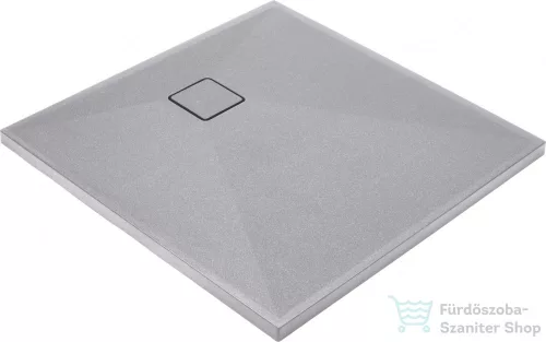 Deante CORREO 90x90 cm-es szögletes zuhanytálca, metal szürke KQR_S41B