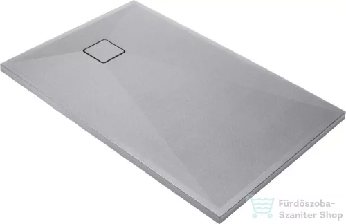 Deante CORREO 120x80 cm-es szögletes zuhanytálca, metal szürke KQR_S44B
