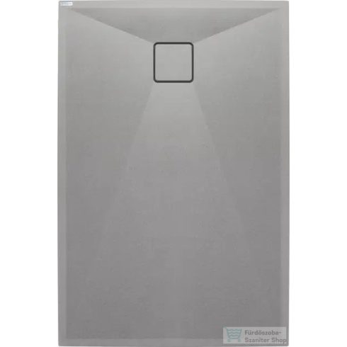 Deante CORREO 90x140 cm-es szögletes zuhanytálca, metálszürke KQR_S47B