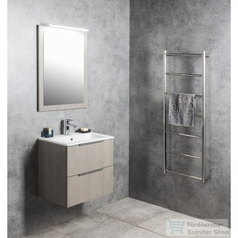 Sapho CIRASA 60 fürdőszobai bútor szett,  ezüst tölgy (KSET-052)
