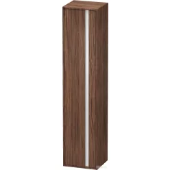   Duravit KETHO 180x40x36 cm-es, 1 ajtós magasszekrény, balos, matt sötét dió KT1255L2121