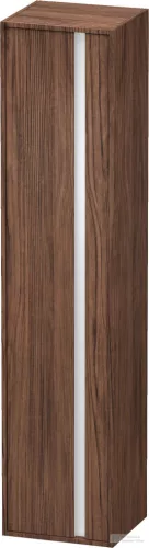 Duravit KETHO 180x40x36 cm-es, 1 ajtós magasszekrény, balos, matt sötét dió KT1255L2121