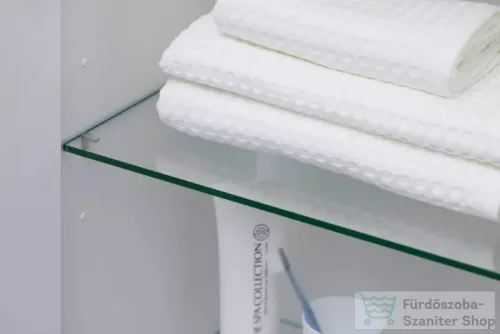 Duravit KETHO 180x40x36 cm-es, 1 ajtós magasszekrény, balos, matt bazalt KT1255L4343