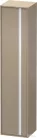 Duravit KETHO 180x40x36 cm-es, 1 ajtós magasszekrény, balos, matt len KT1255L7575