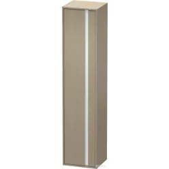   Duravit KETHO 180x40x36 cm-es, 1 ajtós magasszekrény, balos, matt len KT1255L7575
