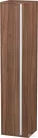 Duravit KETHO 180x40x36 cm-es, 1 ajtós magasszekrény, balos, matt dió KT1255L7979