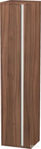 Duravit KETHO 180x40x36 cm-es, 1 ajtós magasszekrény, balos, matt dió KT1255L7979