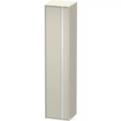   Duravit KETHO 180x40x36 cm-es, 1 ajtós magasszekrény, balos, matt taupe KT1255L9191