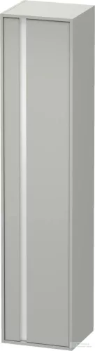 Duravit KETHO 180x40x36 cm-es, 1 ajtós szekrény, jobbos, matt betonszürke KT1255R0707