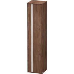  Duravit KETHO 180x40x36 cm-es, 1 ajtós magasszekrény, jobbos, matt sötét dió KT1255R2121