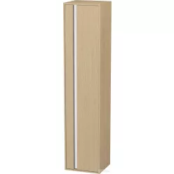  Duravit KETHO 180x40x36 cm-es, 1 ajtós magasszekrény, jobbos, natúr tölgy KT1255R3030