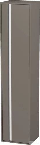 Duravit KETHO 180x40x36 cm-es, 1 ajtós magasszekrény, jobbos, matt bazalt KT1255R4343