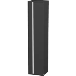   Duravit KETHO 180x40x36 cm-es, 1 ajtós magasszekrény, jobbos, matt grafit KT1255R4949