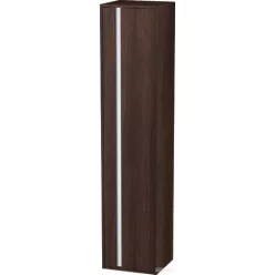   Duravit KETHO 180x40x36 cm-es, 1 ajtós magasszekrény, jobbos, matt sötét gesztenye KT1255R5353