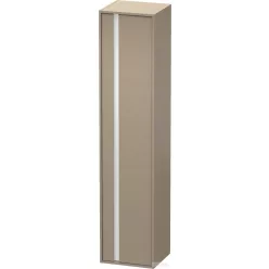   Duravit KETHO 180x40x36 cm-es, 1 ajtós magasszekrény, jobbos, matt len KT1255R7575