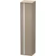 Duravit KETHO 180x40x36 cm-es, 1 ajtós magasszekrény, jobbos, matt len KT1255R7575