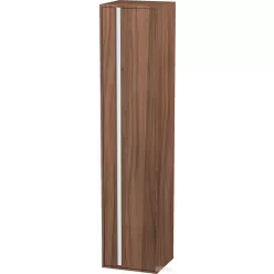   Duravit KETHO 180x40x36 cm-es, 1 ajtós magasszekrény, jobbos, matt dió KT1255R7979