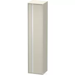   Duravit KETHO 180x40x36 cm-es, 1 ajtós magasszekrény, jobbos, matt taupe KT1255R9191
