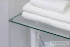 Duravit KETHO 180x40x36 cm-es, 1 ajtós magasszekrény, jobbos, matt taupe KT1255R9191
